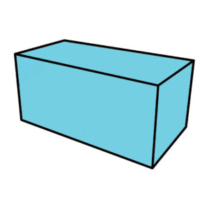 Cube en mousse personnalisable – vue 4