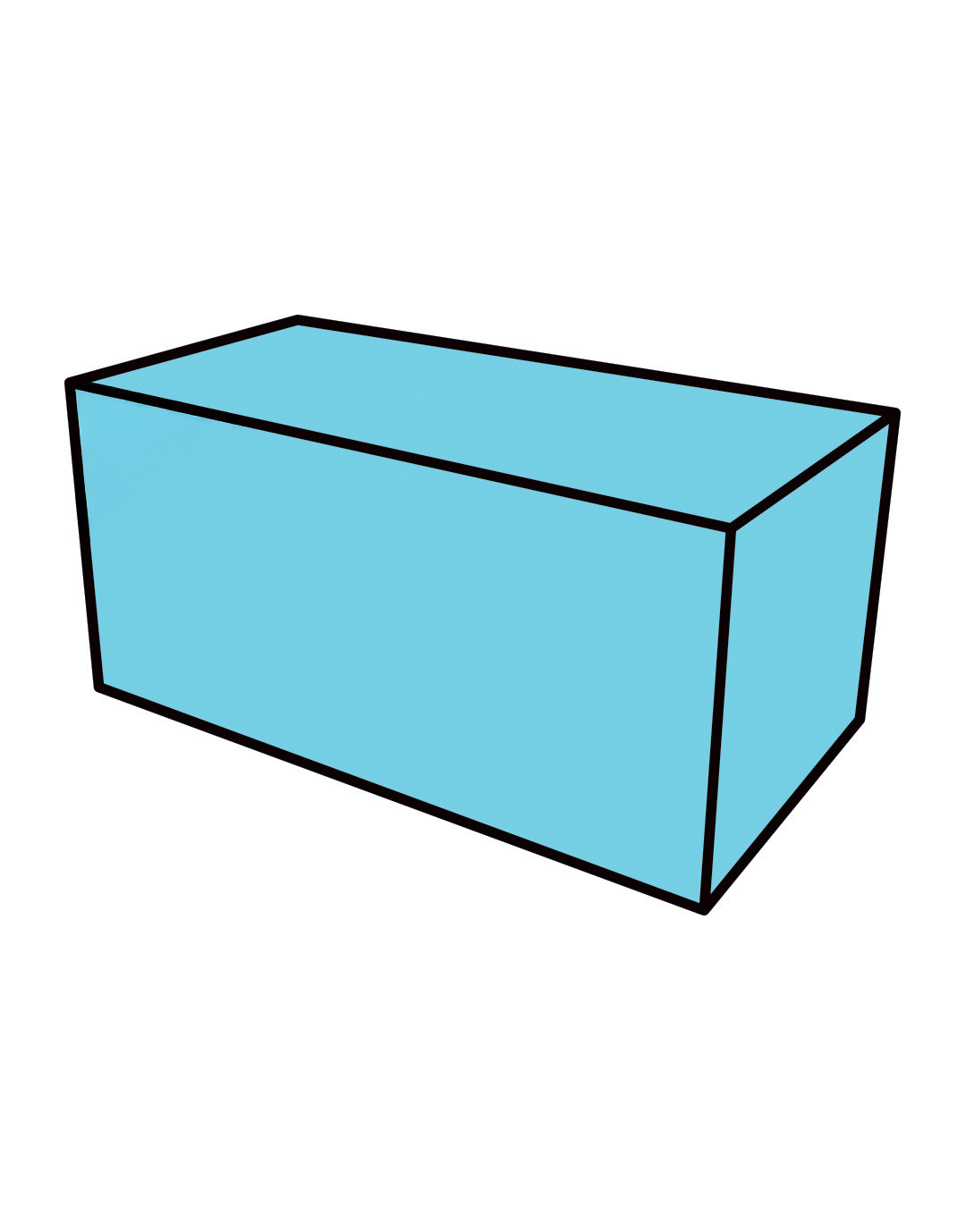 Cube en mousse personnalisable Cube en mousse personnalisable – vue 4