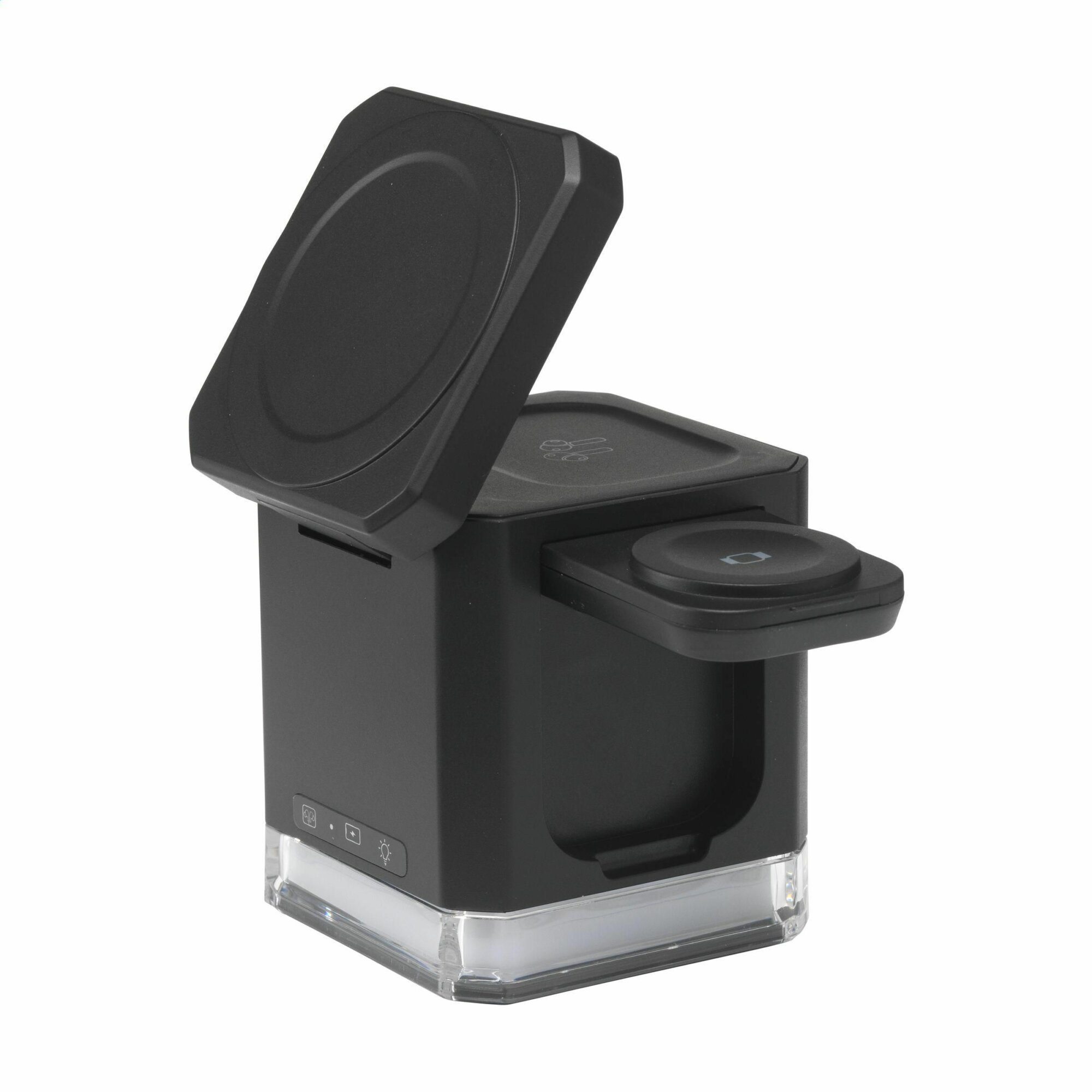 Cube Magsafe 3-in-1 RCS Recycled ABS Charging Stand Cube Magsafe 3-in-1 RCS Recycled ABS Charging Stand
