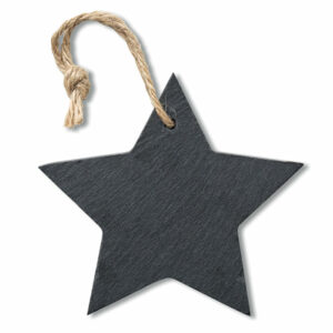 Suspension étoile en ardoise Slatestar