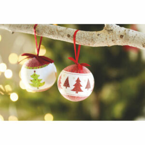 Boule de Noël et boîte. Snowy – vue 2