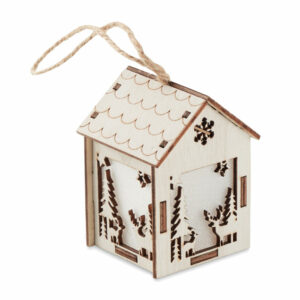 Maisonnette en MDF lumière Ponia