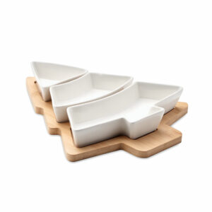 Plats de service de Noël Viram