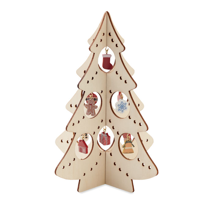 Décoration de sapin en bois Silueta Décoration de sapin en bois Silueta