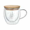 Tasse en verre à double paroi Sian