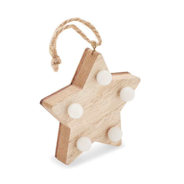 Étoile en bois avec lumières Lalie Étoile en bois avec lumières Lalie
