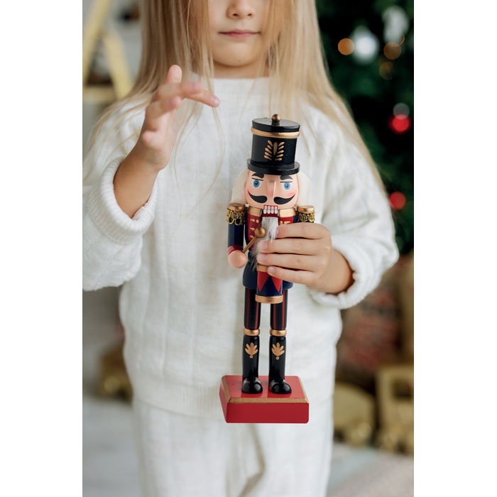 Figurine Casse-noisette bois Jolly Crunch Figurine Casse-noisette bois Jolly Crunch – vue 2