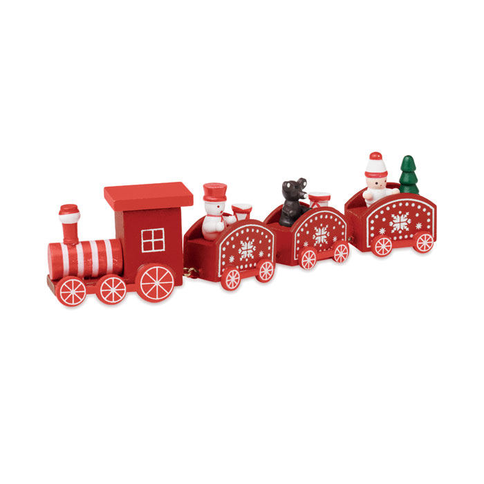 Train de Noël en bois Juna Train de Noël en bois Juna – vue 2