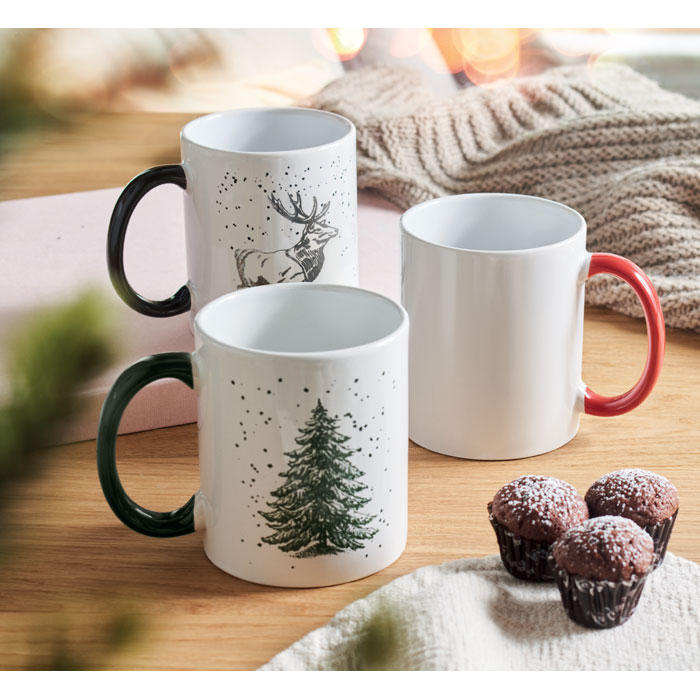 Mug de Noël en céramique 300ml Festimug Mug de Noël en céramique 300ml Festimug – vue 2