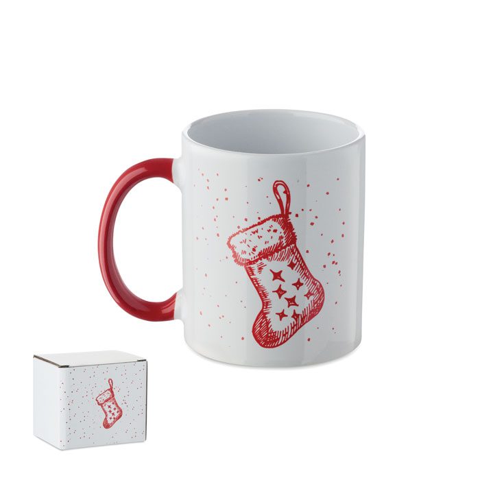Mug de Noël en céramique 300ml Festimug Mug de Noël en céramique 300ml Festimug – vue 3