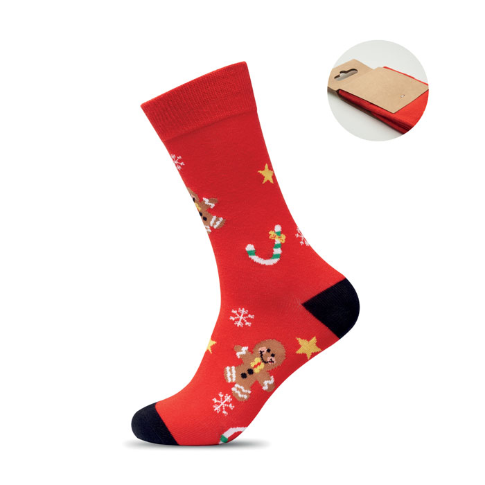 Paire de chaussettes de Noël M Soc Medium Paire de chaussettes de Noël M Soc Medium