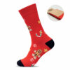 Paire de chaussettes de Noël L Soc Large