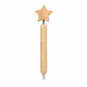 Stylo à bille étoile en bambou Starpen