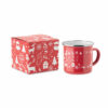 Mug de Noël en émail 300ml Seasomel