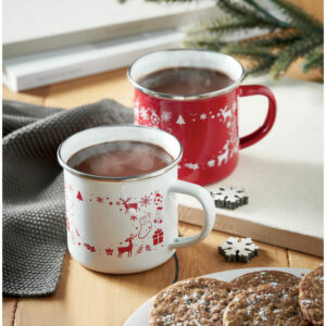 Mug de Noël en émail 300ml Seasomel – vue 2