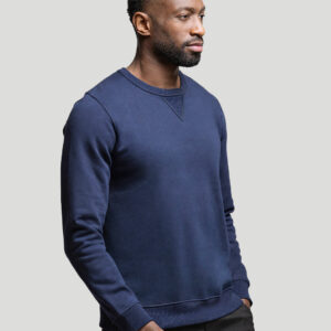 Sweat col rond unisexe en coton bio fabriqué en France Deleuze – vue 5