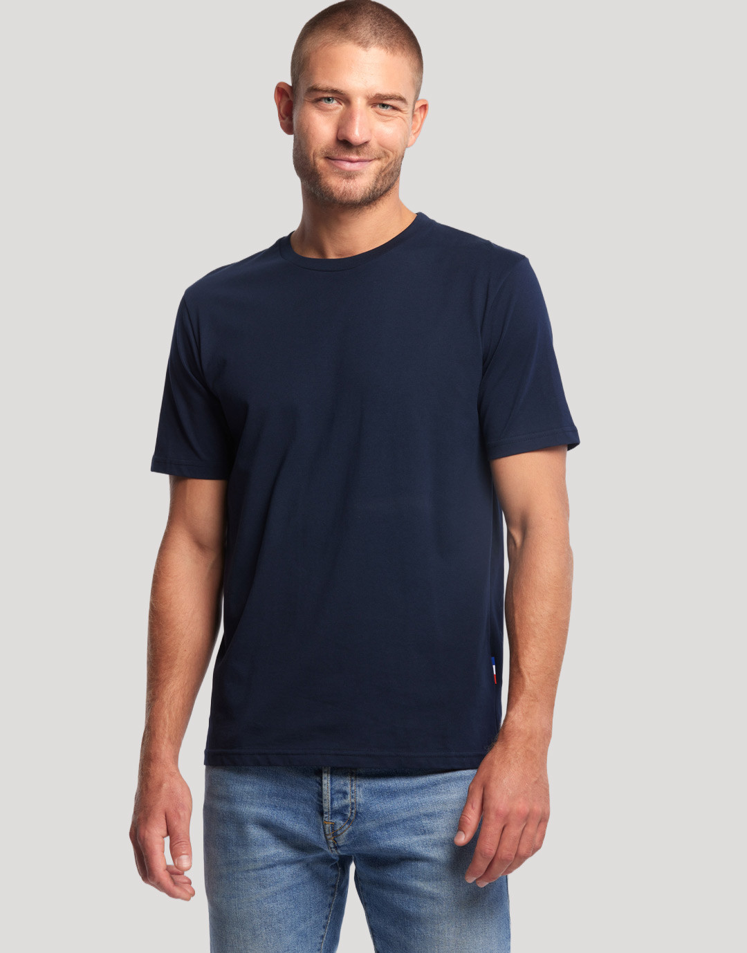 Tee-shirt homme en coton bio fabriqué en France Descartes Tee-shirt homme en coton bio fabriqué en France Descartes – vue 2