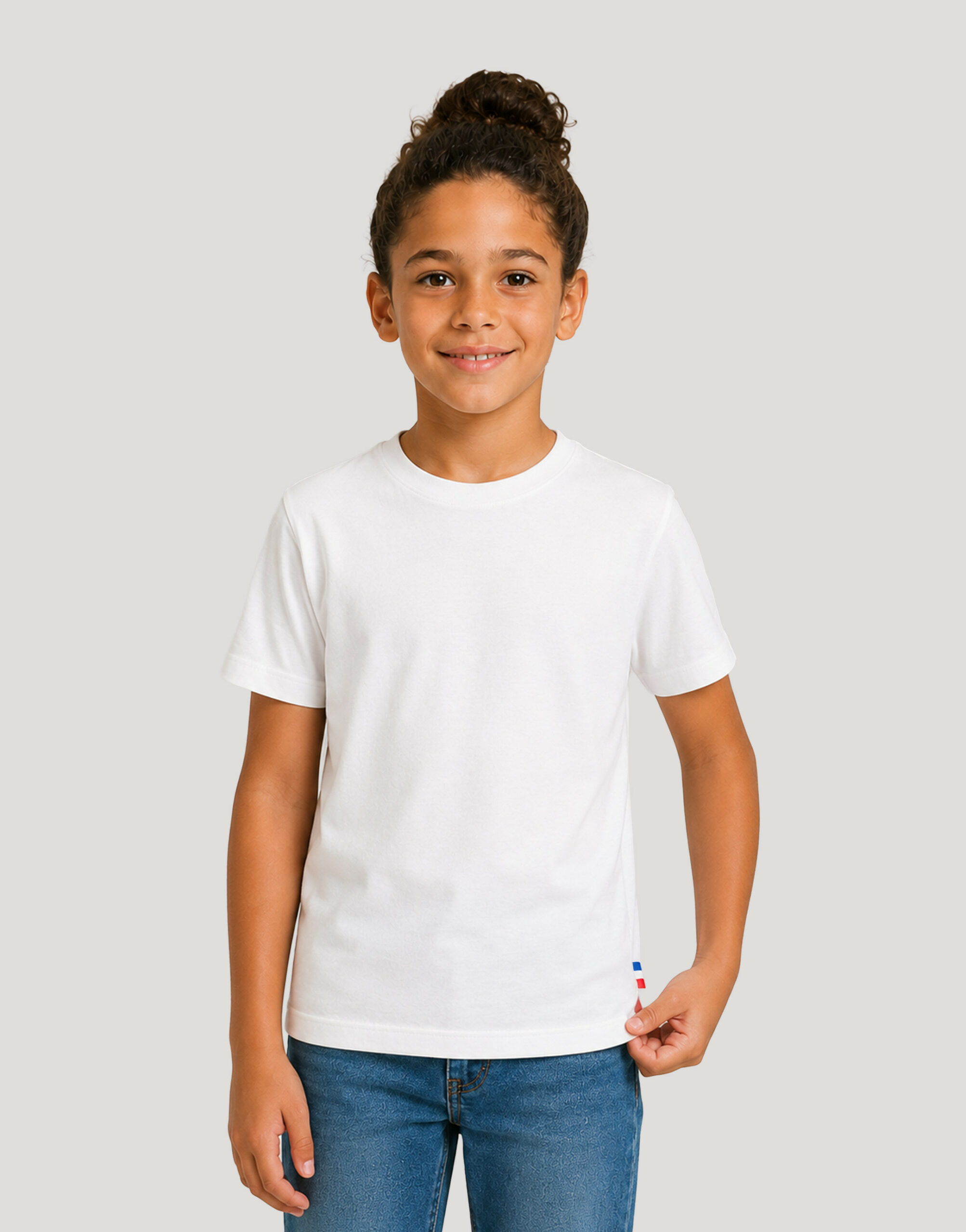 Tee-shirt enfant en coton bio fabriqué en France Descartes Tee-shirt enfant en coton bio fabriqué en France Descartes – vue 5