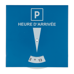 Disque de stationnement carton