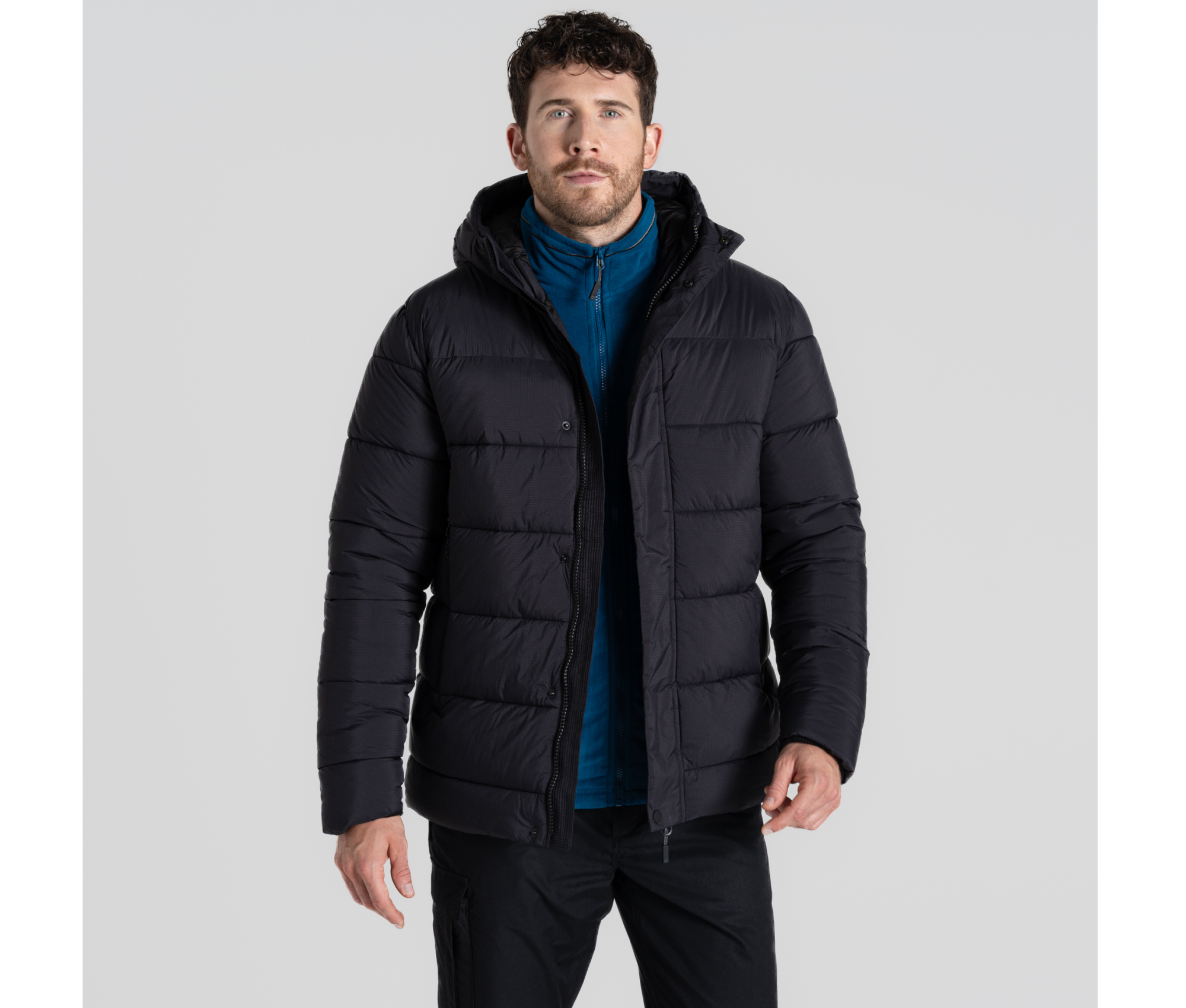 Doudoune à capuche déperlante Craghoppers Expert Winter Padded Jacket Doudoune à capuche déperlante Craghoppers Expert Winter Padded Jacket