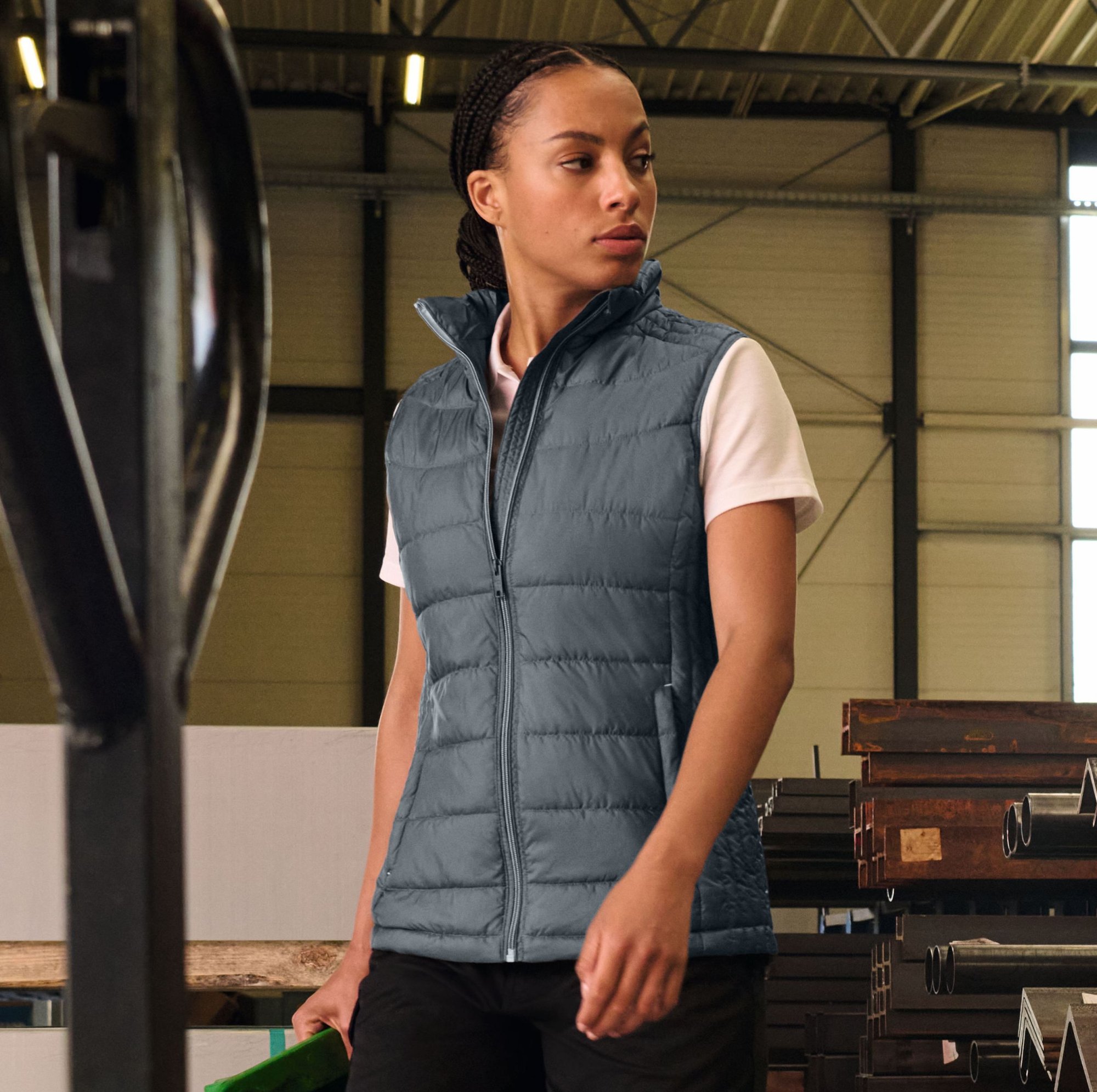 Doudoune Bodywarmer femme Russell Ladies Nano Doudoune Bodywarmer femme Russell Ladies Nano