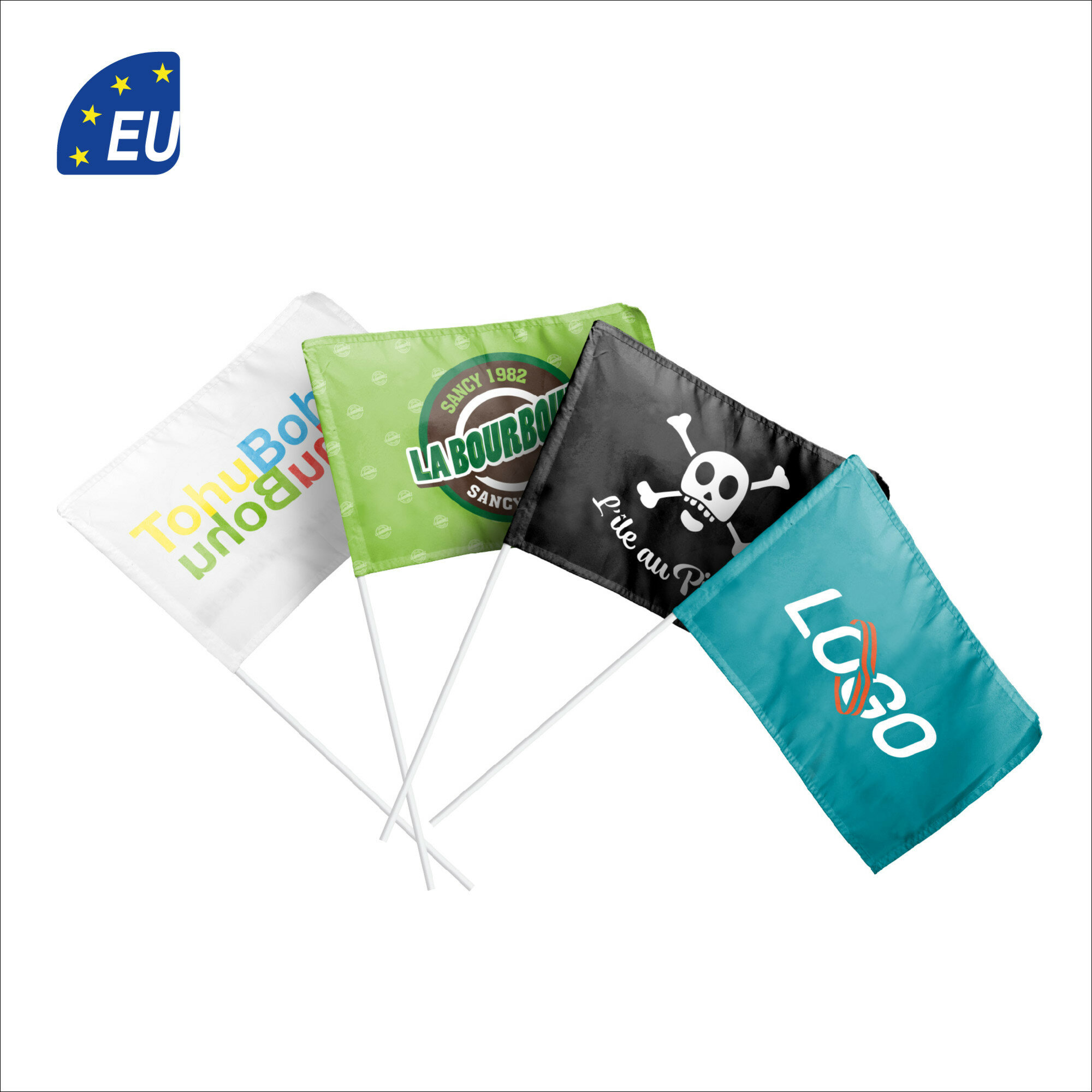 Drapeau en polyester - made in Europe Drapeau en polyester - made in Europe