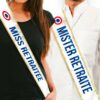 Écharpe Humoristique Retraite