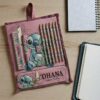 Ensemble de Papeterie Stitch Rose Ohana Disney