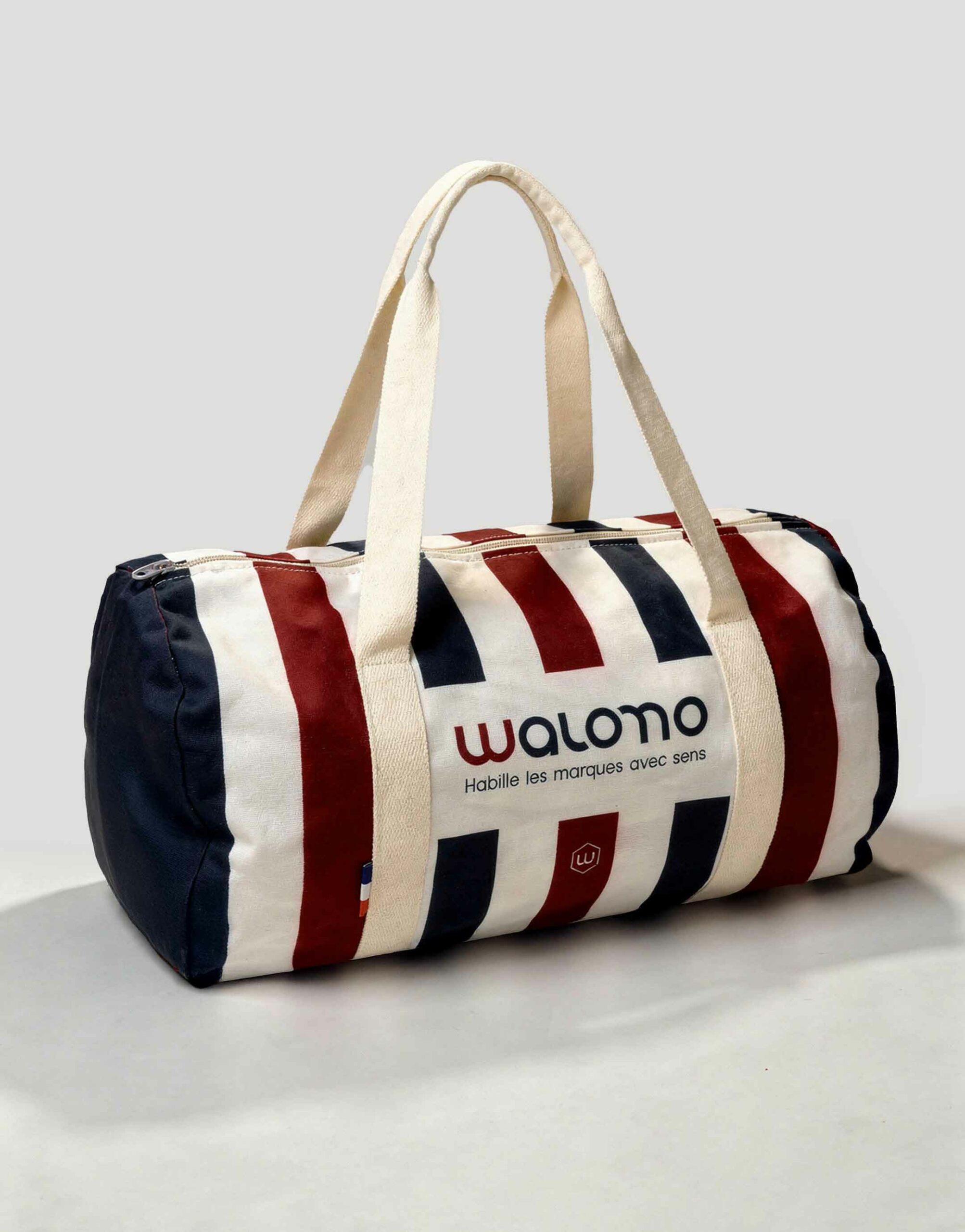 Sac polochon imprimé fabriqué en France Épicure Sac polochon imprimé fabriqué en France Épicure