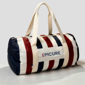 Sac polochon imprimé fabriqué en France Épicure – vue 4