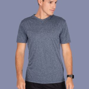 Tee-shirt technique homme chiné Fast