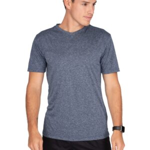 Tee-shirt technique homme chiné Fast – vue 2