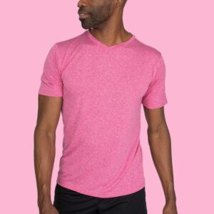 Tee-shirt technique homme chiné Fast – vue 4