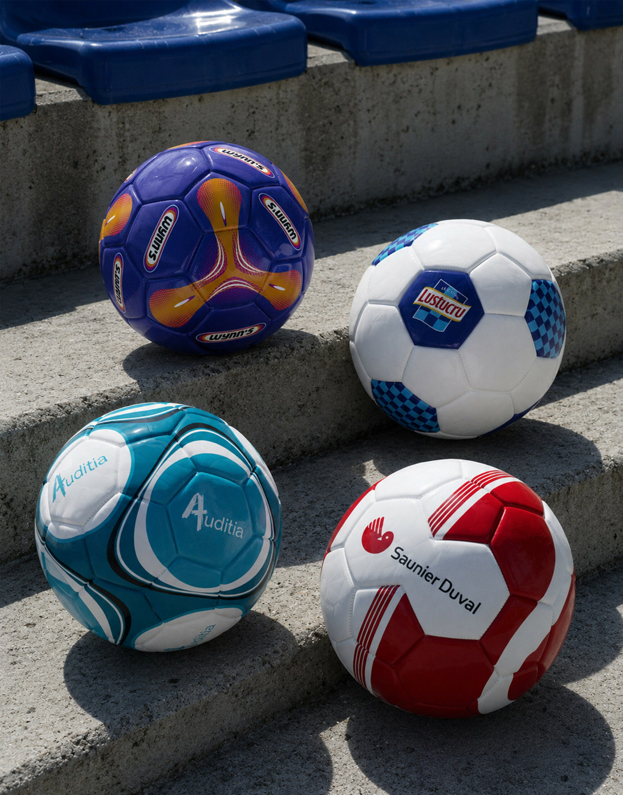 Ballon de football personnalisé Budget Ballon de football personnalisé Budget – vue 3