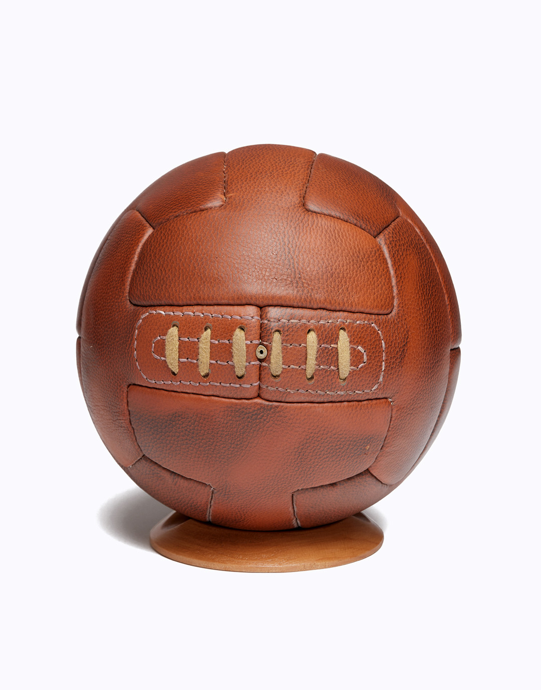 Ballon en cuir véritable Old School Ballon en cuir véritable Old School – vue 5