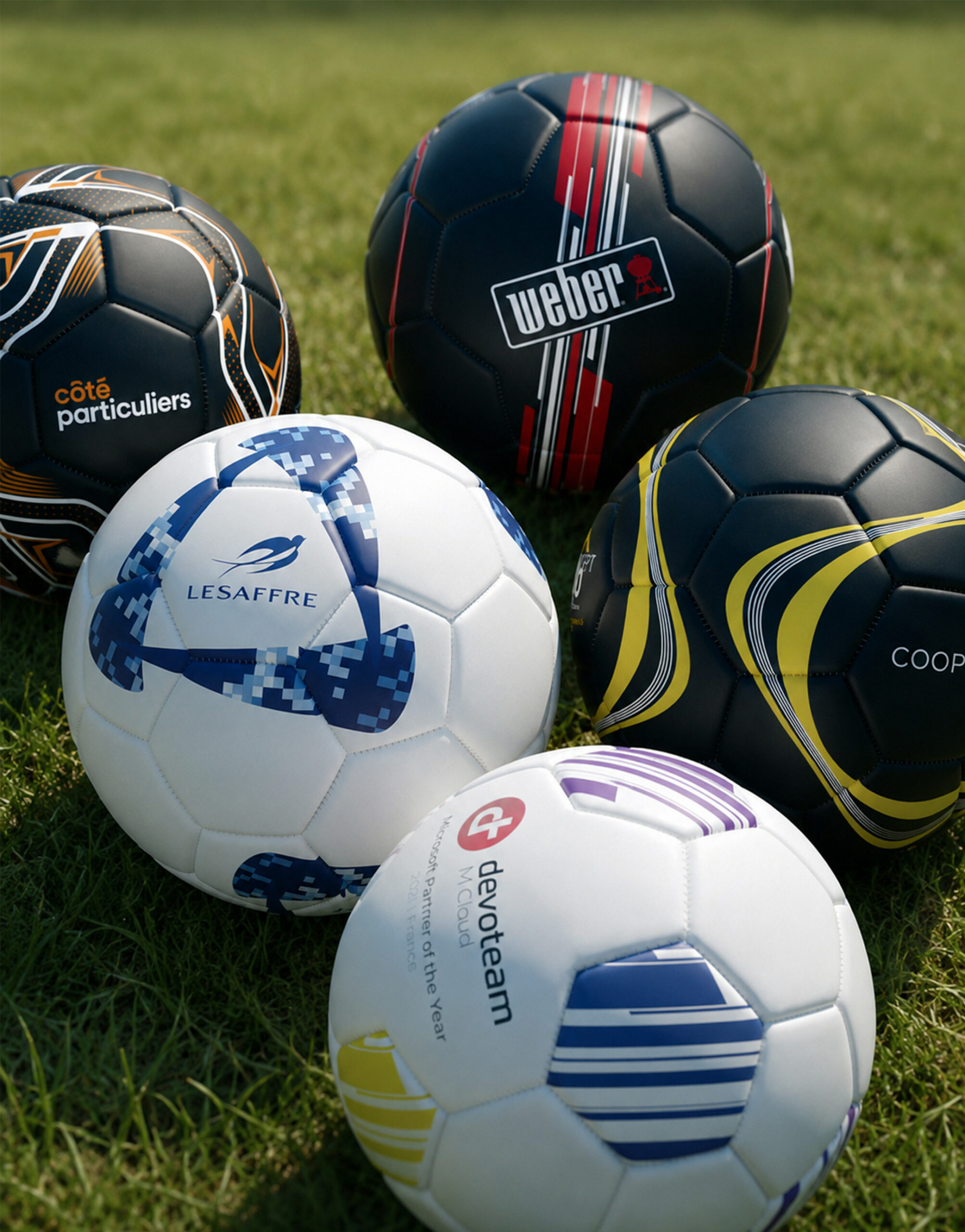 Ballon de football personnalisé Premium et Replica Ballon de football personnalisé Premium et Replica – vue 3