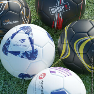 Ballon de football personnalisé Premium et Replica – vue 4