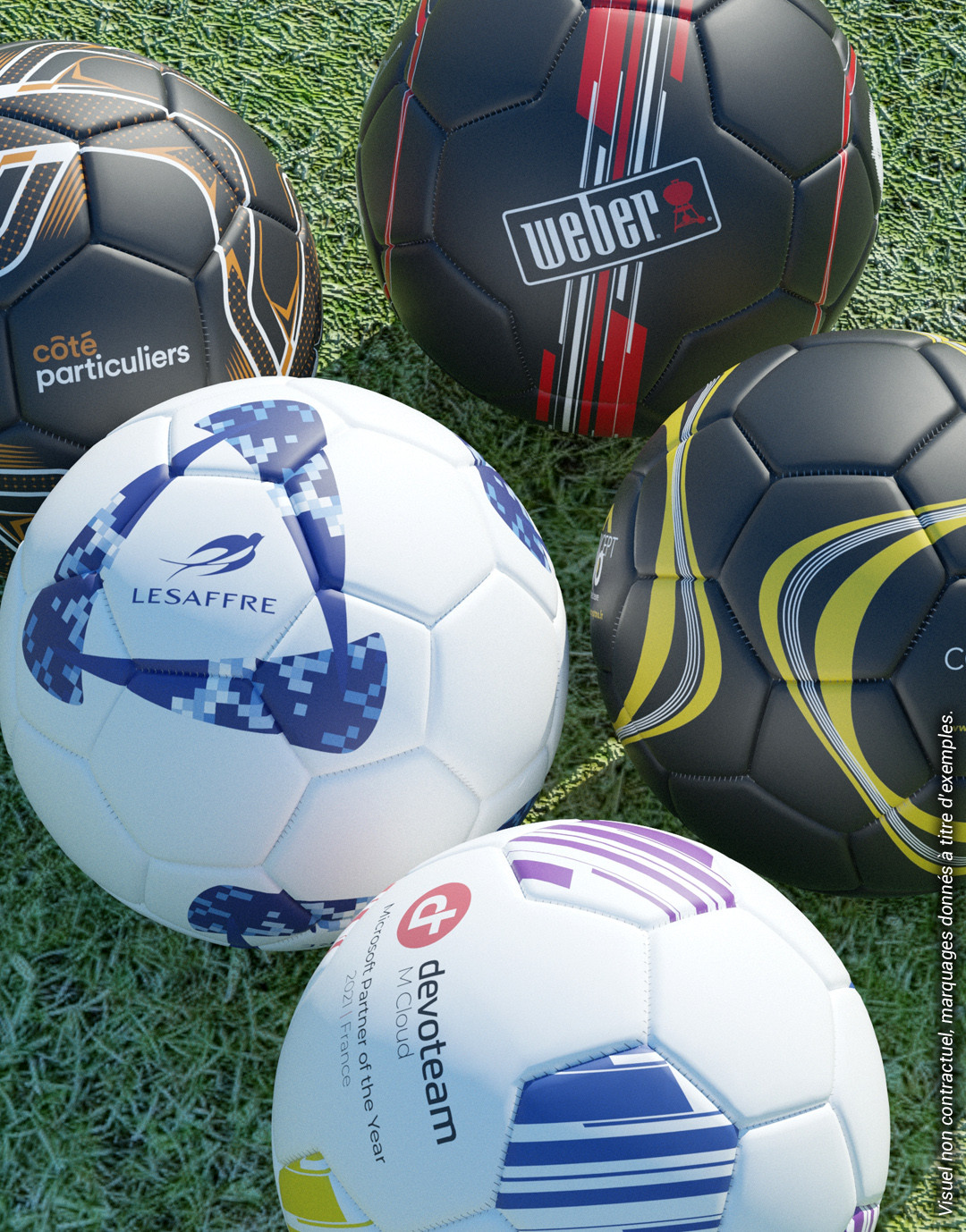Ballon de football personnalisé Premium et Replica Ballon de football personnalisé Premium et Replica – vue 4