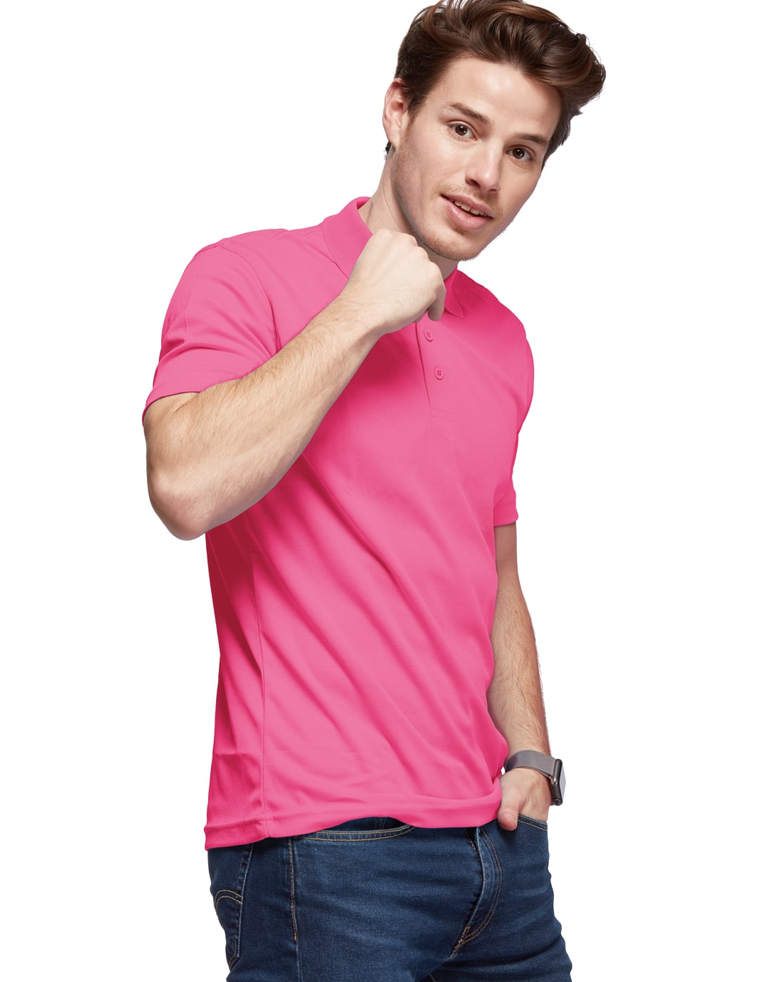 Polo technique homme manches courtes Flash Polo technique homme manches courtes Flash – vue 4