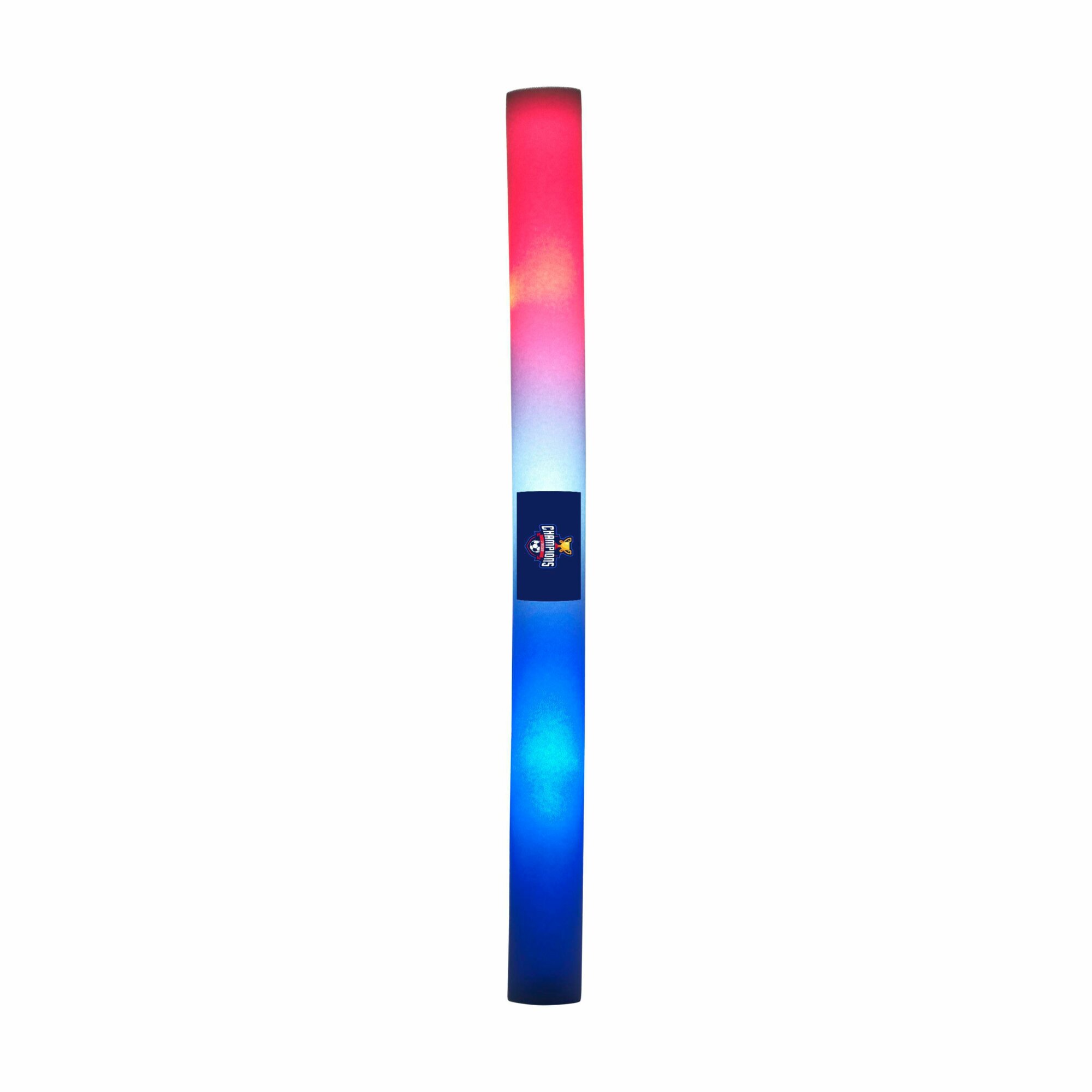 Foam Party Glow LED Stick Red White Blue Foam Party Glow LED Stick Red White Blue