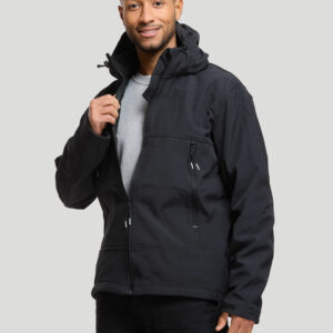 Blouson softshell homme en polyester recyclé Gabor – vue 3