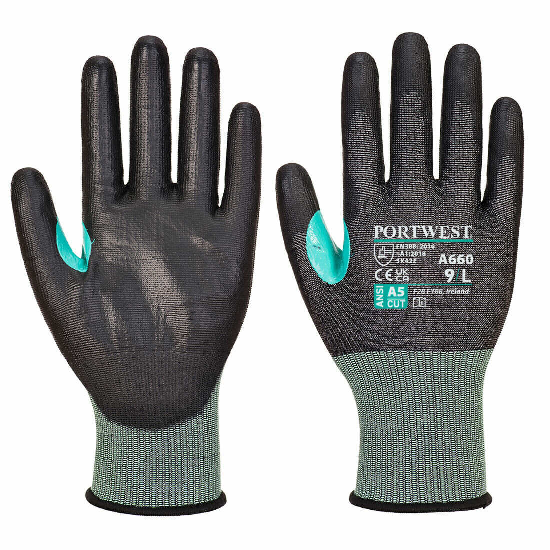 Gant anti-coupure en pu vhr18 Portwest A660 Gant anti-coupure en pu vhr18 Portwest A660