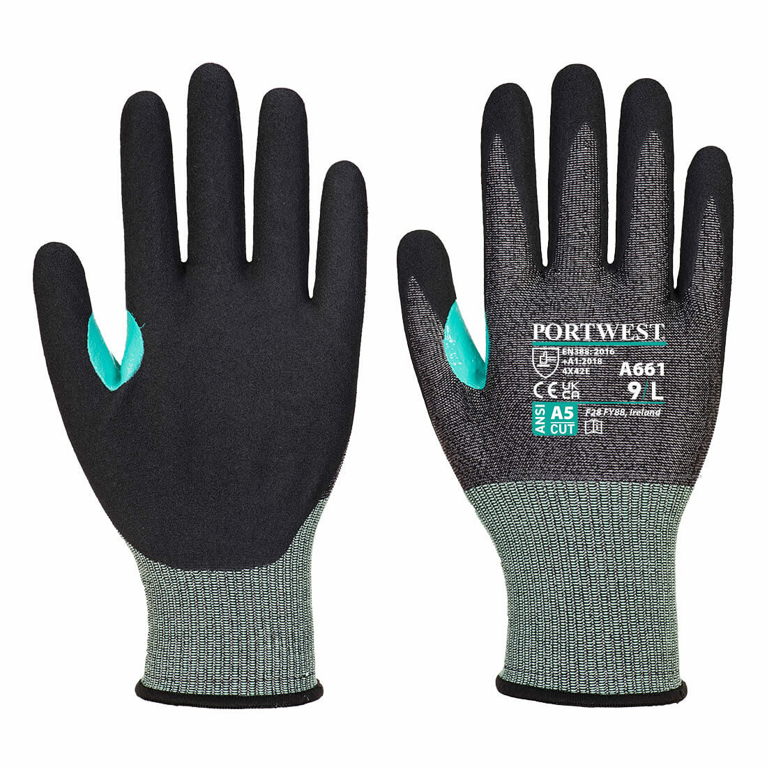 Gant anti coupure vhr18 en mousse nitrile Portwest A661 Gant anti coupure vhr18 en mousse nitrile Portwest A661