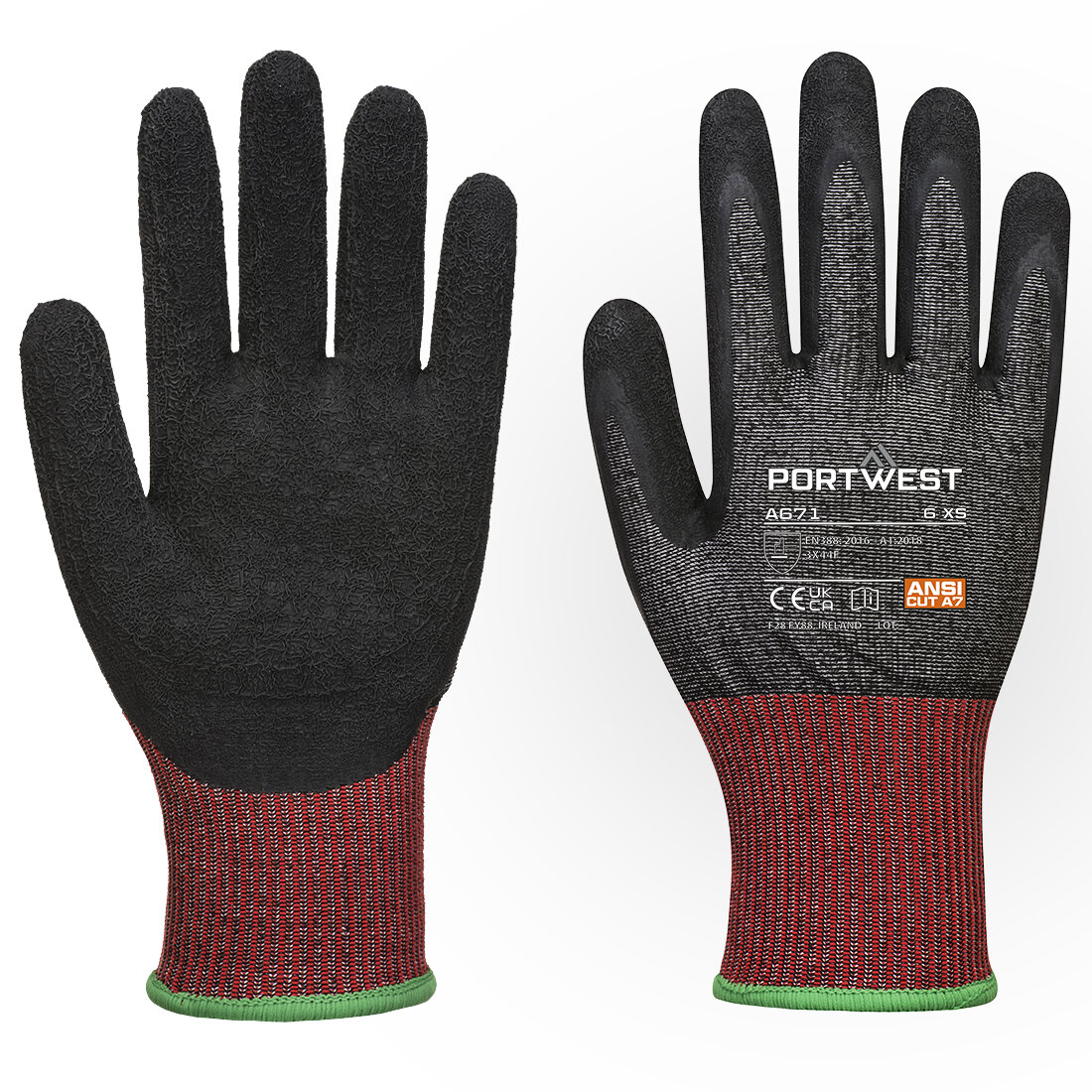 Gant anti-coupures cuir ahr13 Portwest A671 Gant anti-coupures cuir ahr13 Portwest A671