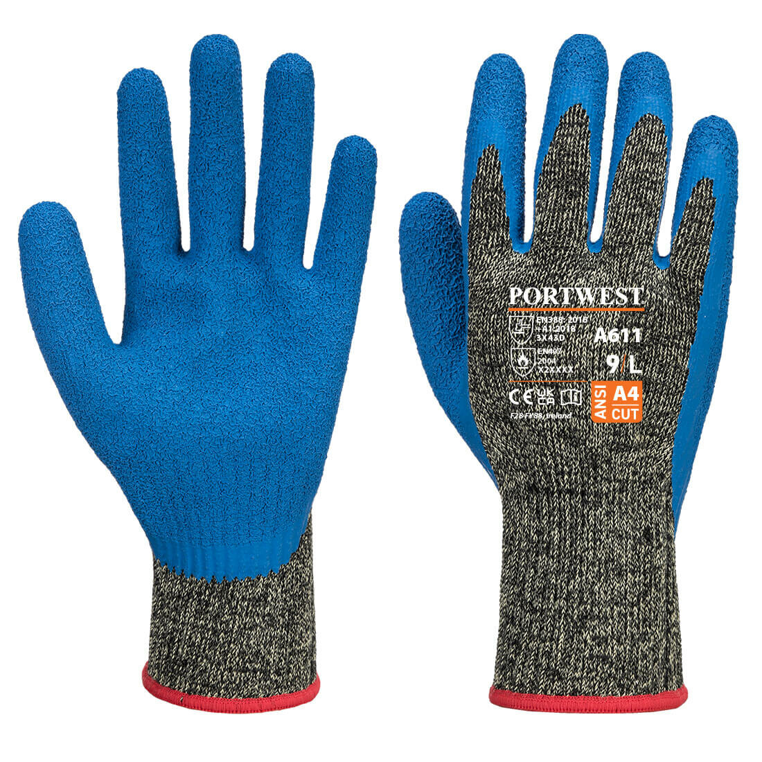 Gant anticoupures Aramide Portwest A611 Gant anticoupures Aramide Portwest A611