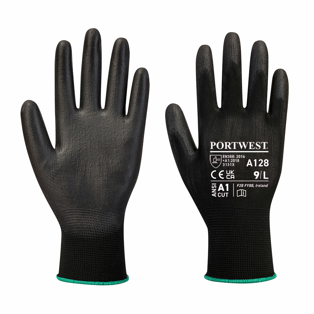 Gant enduit pu paume ss latex Portwest A128 Gant enduit pu paume ss latex Portwest A128