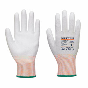 Gant paume enduite pu esd Portwest A697