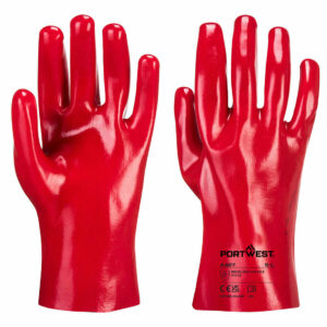 Gant PVC Rouge 27 cm (Pack 12pcs) Portwest A427