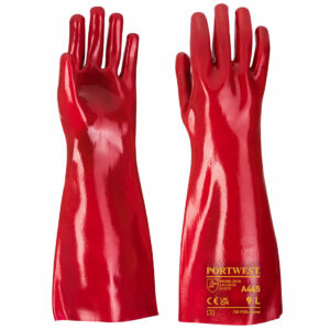 Gant PVC Rouge 45 cm (Pack 12pcs) Portwest A445