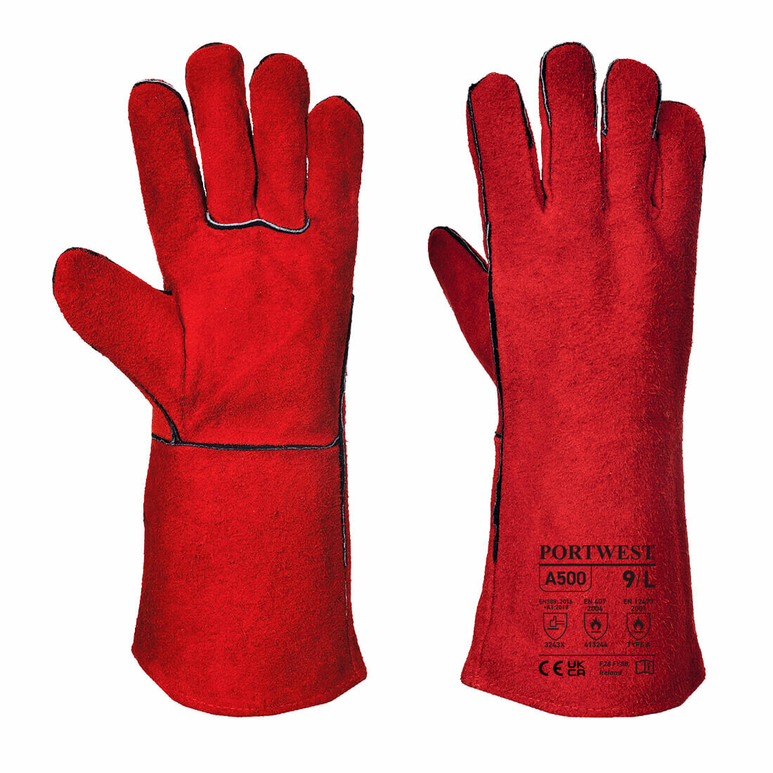 Gant Soudeur (Pack de 6pcs) Portwest A500 Gant Soudeur (Pack de 6pcs) Portwest A500
